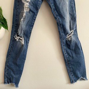 GAP True Skinny Ripped Jeans